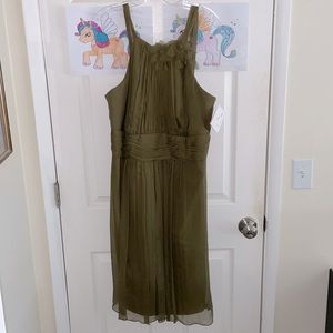 Waters & Watters Raw Silk Bridesmaid/Cocktail Dress. Size 18